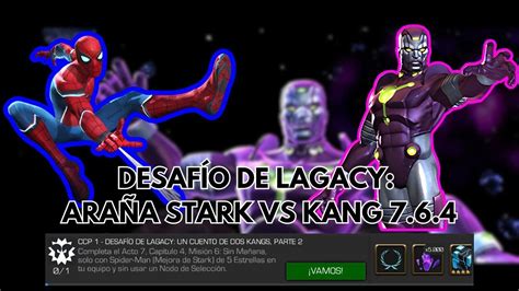 Desafio De Lagacy Ara A Stark Vs Kan Avance De Misi N Mensual