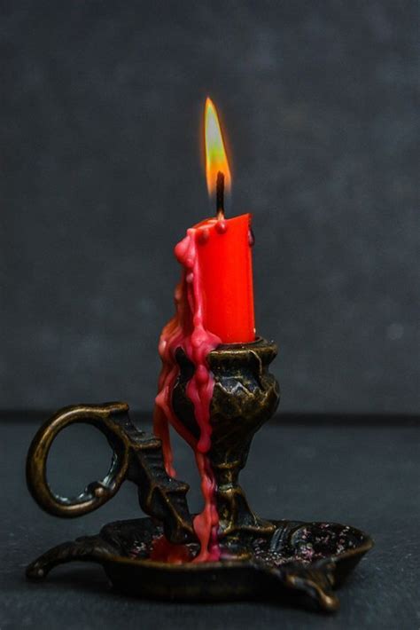 Pin By Jeremy Walters On Candle Gothic Candles Melting Candles