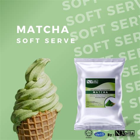 N3 Mie Matcha Soft Ice Cream Powder 1KG | Shopee Malaysia