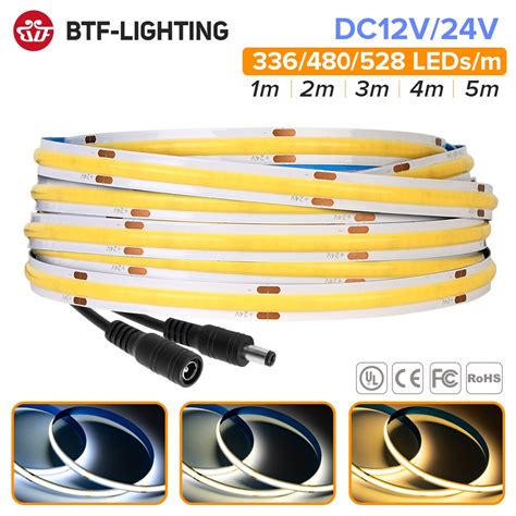 Fcob Led Streifen Licht Led Hoch Dichte Flexible Fob Cob