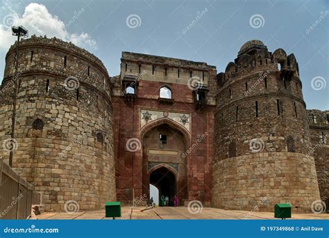 Old Fort Purana Qila is the Oldest Fort in Delhi Editorial Stock Photo ...