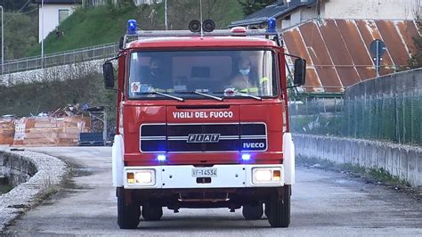 AutoBotte OM 160 Vigili Del Fuoco Calalzo Di Cadore In Emergenza YouTube