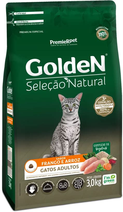 Golden Selecci N Natural Gatos Adultos Sabor Pollo Y Arroz Es