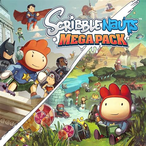 Scribblenauts Mega Pack Videojuego Ps4 Switch Y Xbox One Vandal