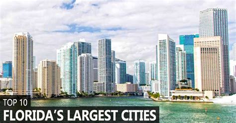 Florida S 10 Largest Cities By Population