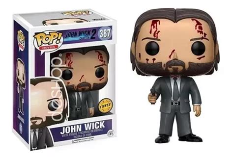 Funko Pop Movies John Wick Chase W Protector Original Env O Gratis