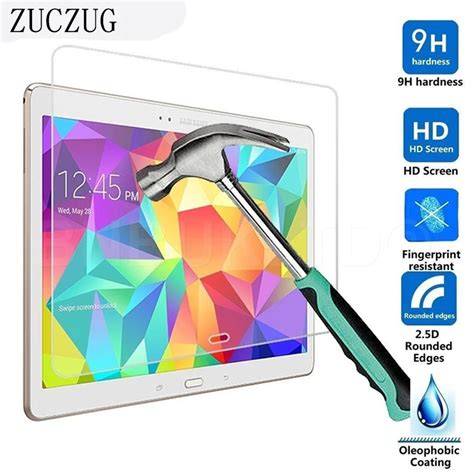 Hard Transparent Screen Protector Tempered Glass For Samsung Galaxy Tab