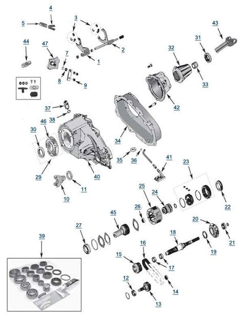 Xj Cherokee Np231 Transfer Case 4 Wheel Drive Transfer Case Dodge