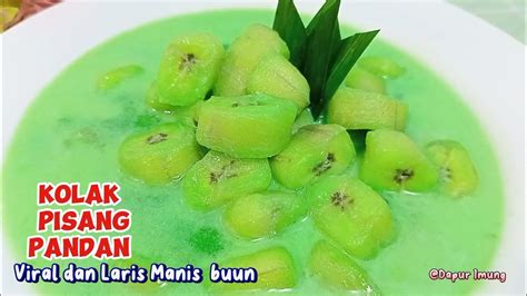 Olahan Pisang Laris Manis Kolak Pisang Pandan Yg Lagi Viral