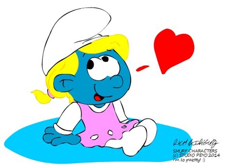 Baby Smurfette By Newportmuse On Deviantart