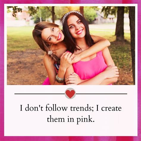 Boldly Pink 250 Pink Captions To Show Off Your Confident Side