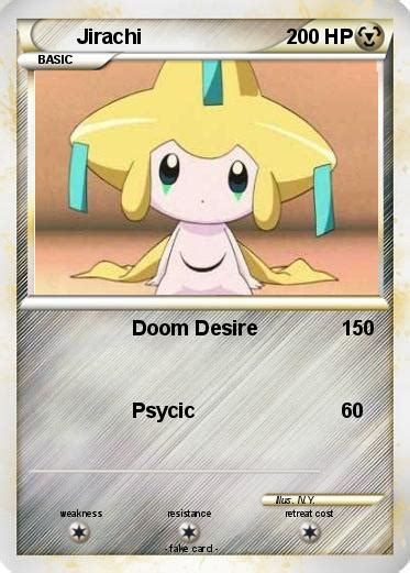 Pokémon Jirachi 817 817 Doom Desire My Pokemon Card