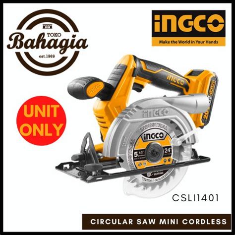 Jual CSLI1401 MESIN CIRCULAR SAW MINI CORDLESS GERGAJI LISTRIK KAYU