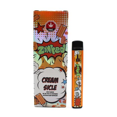 Zonked Disposable Pen Live Resin Creamsicle 1g Space Station Delivery