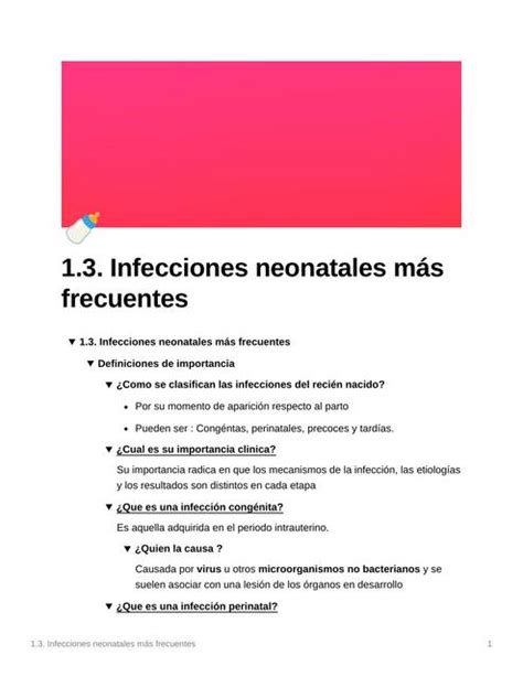 1 3 Infecciones neonatales más frecuentes Luis Esquivel Peña uDocz