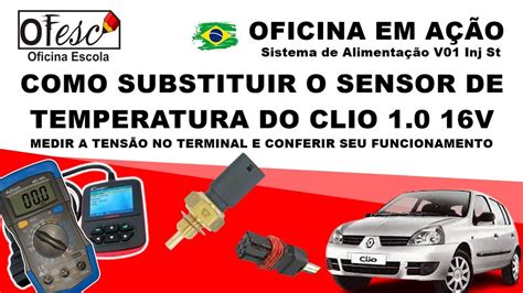 Como Substituir O Sensor De Temperatura Do Renault Clio V Sa