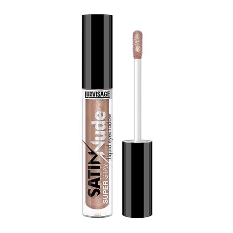 LUXVISAGE Тени для век SATIN NUDE Super stay жидкие тон 201 Ivory