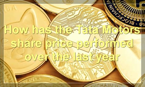 The Current State Of Tata Motors Shares