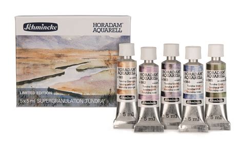 Schmincke Horadam Super Granulation Watercolor Tundra Set 5x5 Ml