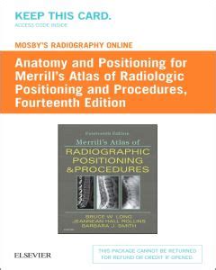 Merrill S Atlas Of Radiographic Positioning And Th Edition