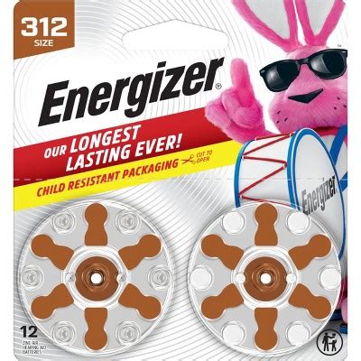 Energizer Hearing Aid Battery Size Pk Brown Target