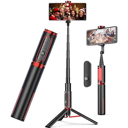 Selfie Stick Stativ Foneso Bluetooth Selfie Stick Erweiterbar In