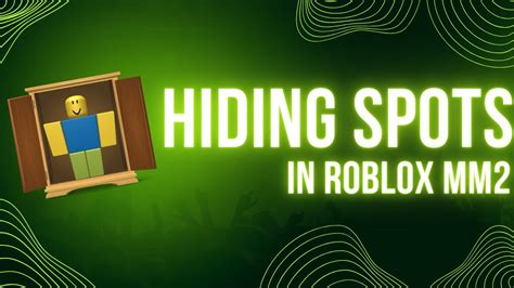 Roblox Mm Hiding Spots Youtube