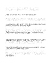 Cellular RespirationPost Lab Questions 40 Points Total 1 Pdf Cellular