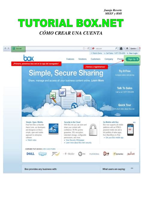 Cómo crear una cuenta