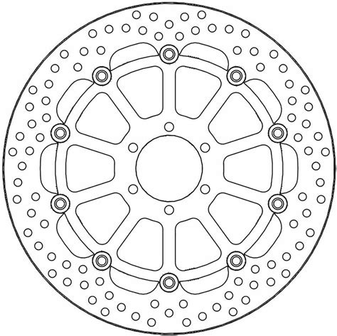 Bmw S R Abs Moto Master Brake Disc Halo T Floater Right