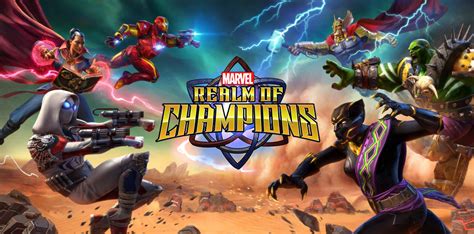 MARVEL Realm Of Champions Pre Registration Begins For 3 Vs 3 Team