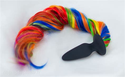 Plug Anal Licorne Test Du UnicornTails NS Novelties Objets De Plaisir