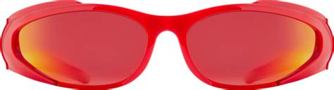 Balenciaga Red Wrap Reverse Xpander Sunglasses Whats On The Star