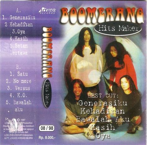 Jual Kaset Original Boomerang Hits Maker Di Lapak Logmusiclapak