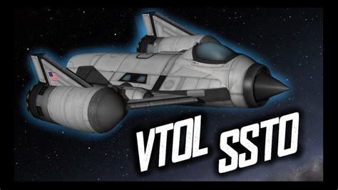 Vtol Ssto Prototype Ksp Kerbal Space Program Youtube