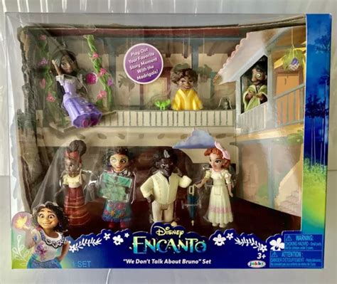 Disney Encanto Figurine Play Set “we Dont Talk About Bruno” Set Brand🆕