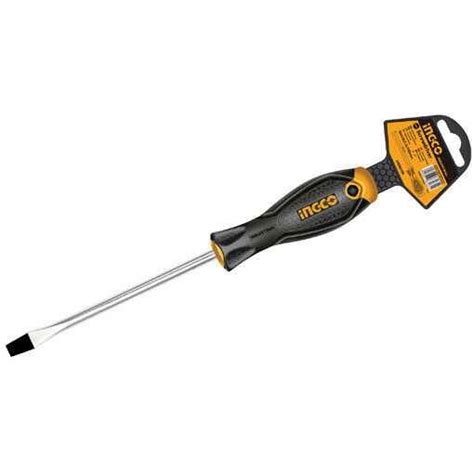 INGCO SLOTTED SCREWDRIVER 8 0x200mm Tisara Power Mart