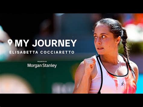 My Journey: Elisabetta Cocciaretto | WTA x Morgan Stanley | Episode 4 ...