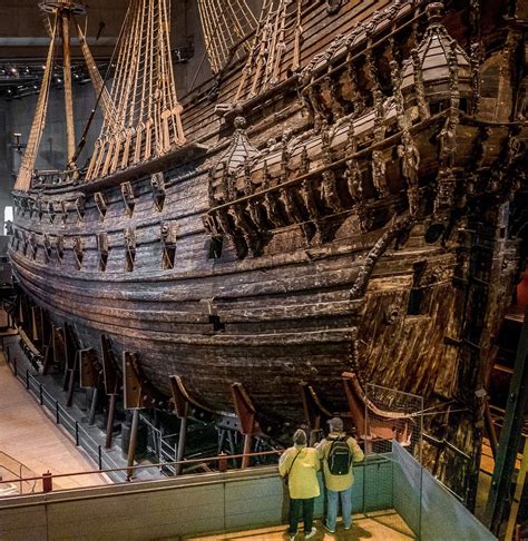 The Swedish Warship Vasa It Sank In Less Than A Mile Into Its