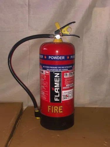 Multipurpose Dry Powder Portable Extinguisher Fyrax ABC Type Fire