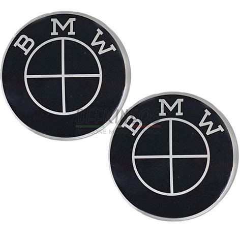 Fuel tank emblem BMW R Boxer 2V 70mm self-adhesive black pair