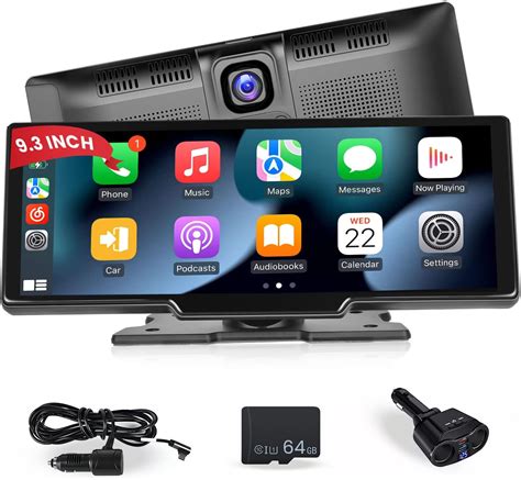 Hikity Ips Touchscreen Wireless Apple Carplay Tragbares Autoradio