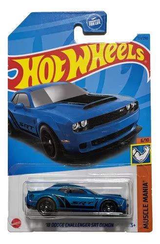 Hot Wheels Dodge Challenger Srt Demon Muscle Meses