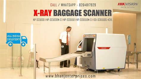 HIKVISION ADVANCE X RAY BAGGAGE SCANNER L BHANJ ENTERPRISES YouTube