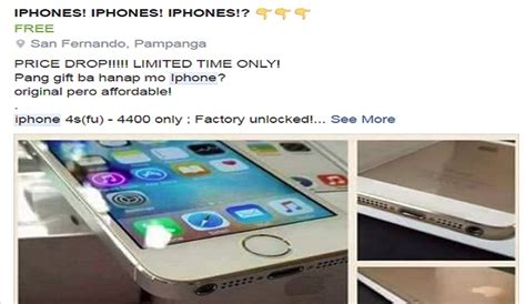 Avoid Buying Cheap Iphones For Sale On Facebook Scam Alert