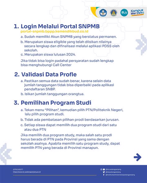 Seleksi Nasional Berdasarkan Prestasi Snbp Isi Padangpanjang