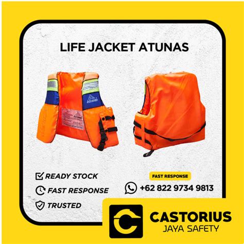 Jual Life Jacket Rompi Pelampung Merk Atunas Baju Pelampung Keselamatan