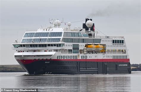 Norwegian Cruise Ship MS Maud Carrying Nearly 400 Passengers And Crew