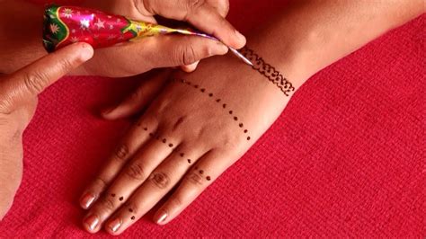 Most Stylish Mehndi Trick With Dots Easy Dots Mehndi For Beginners