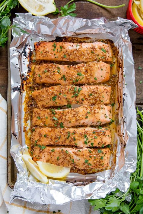 Baked Honey Mustard Salmon Recipe 20 Minutes